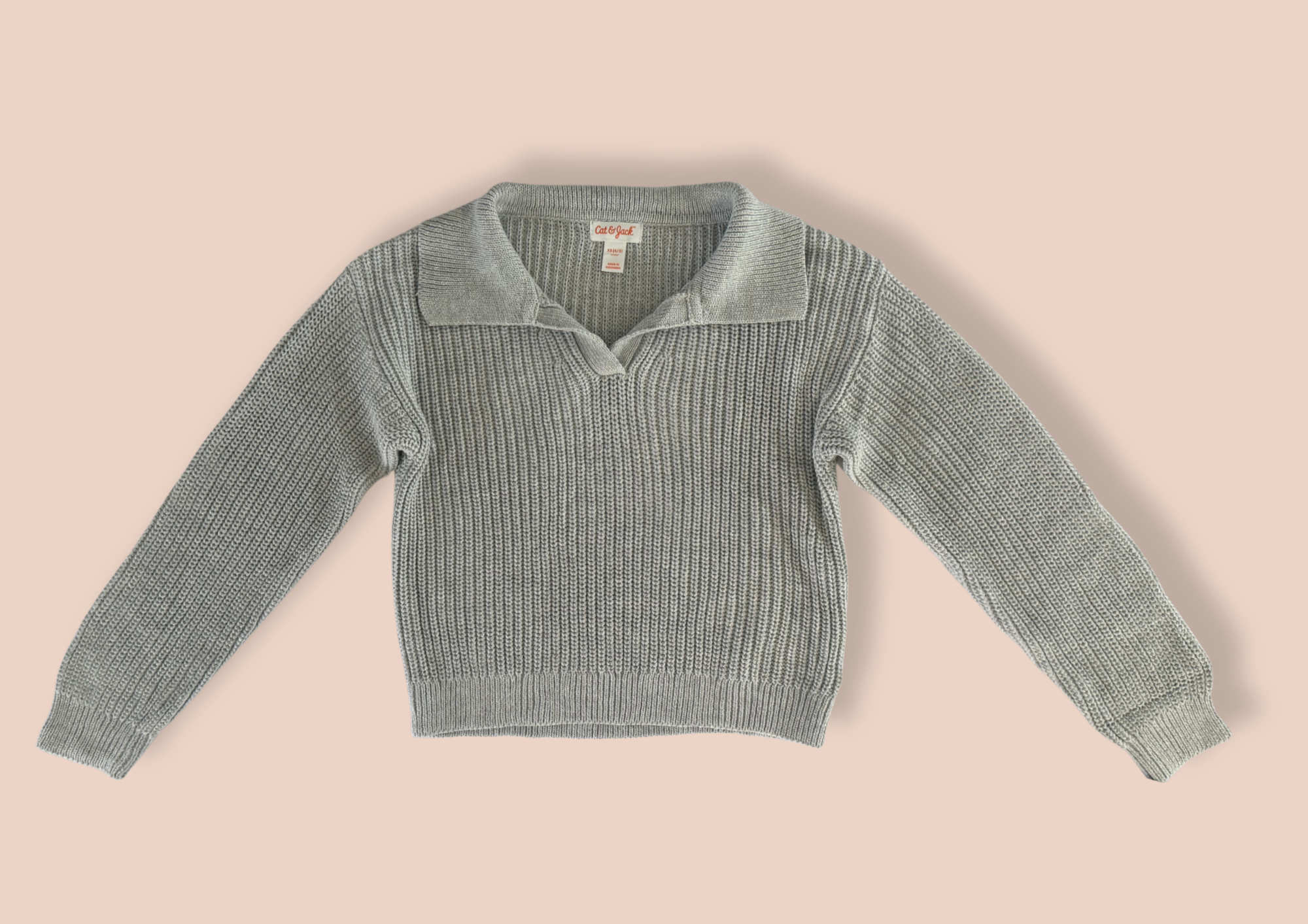 Suéter tejido cuello Polo — foto 2