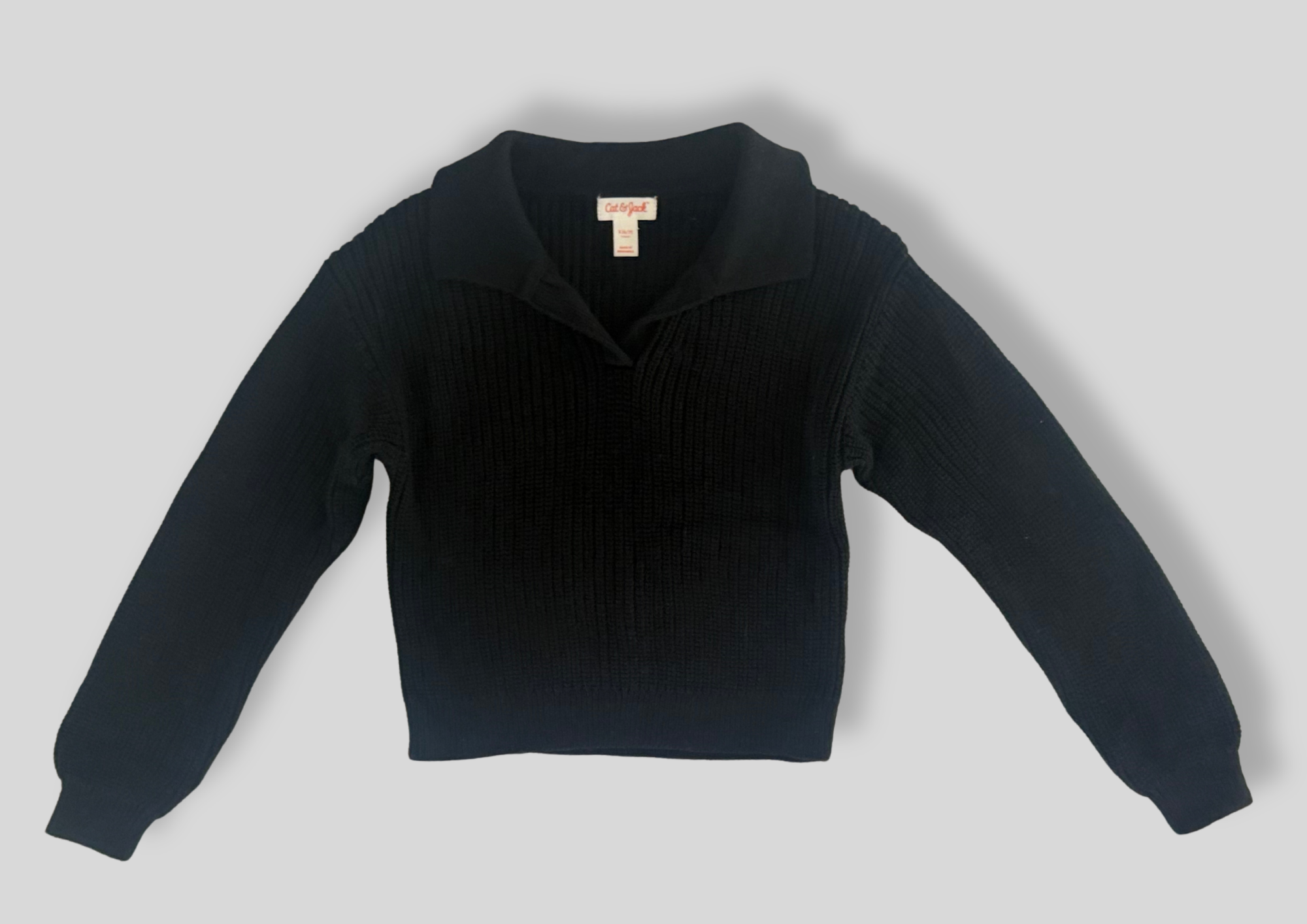 Suéter tejido cuello Polo — foto 2