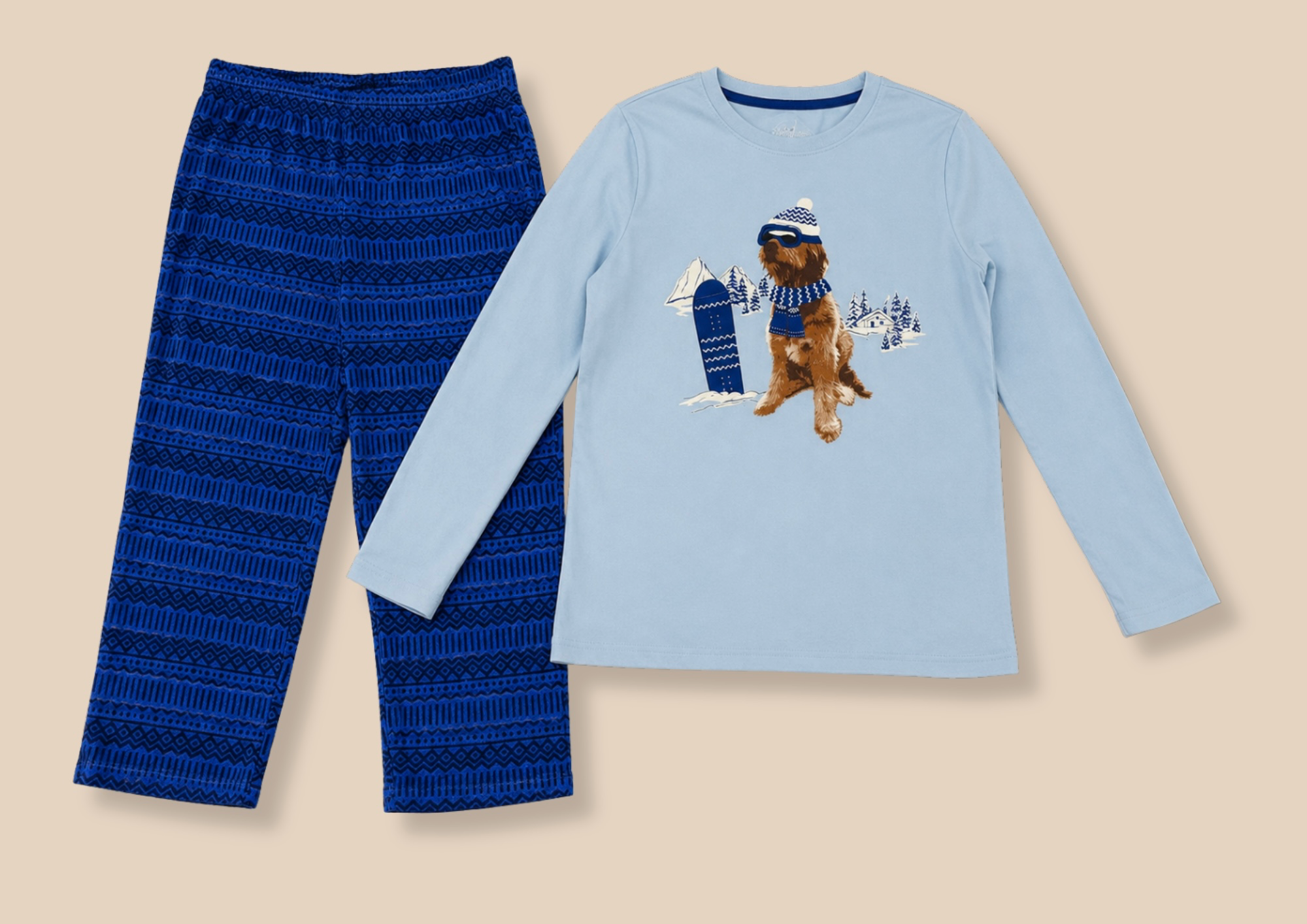 Conjunto Pijama Dog Snow — foto 2