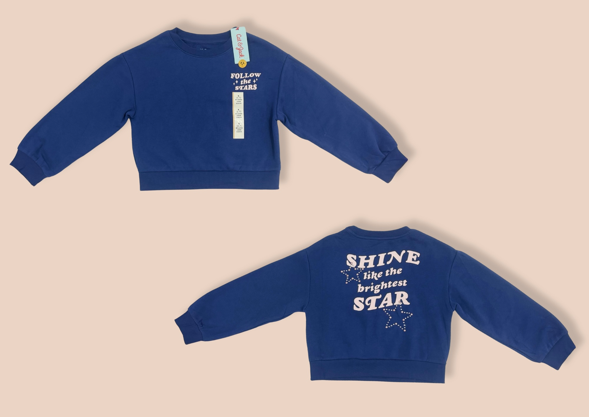Sudadera Follow the stars — foto 2