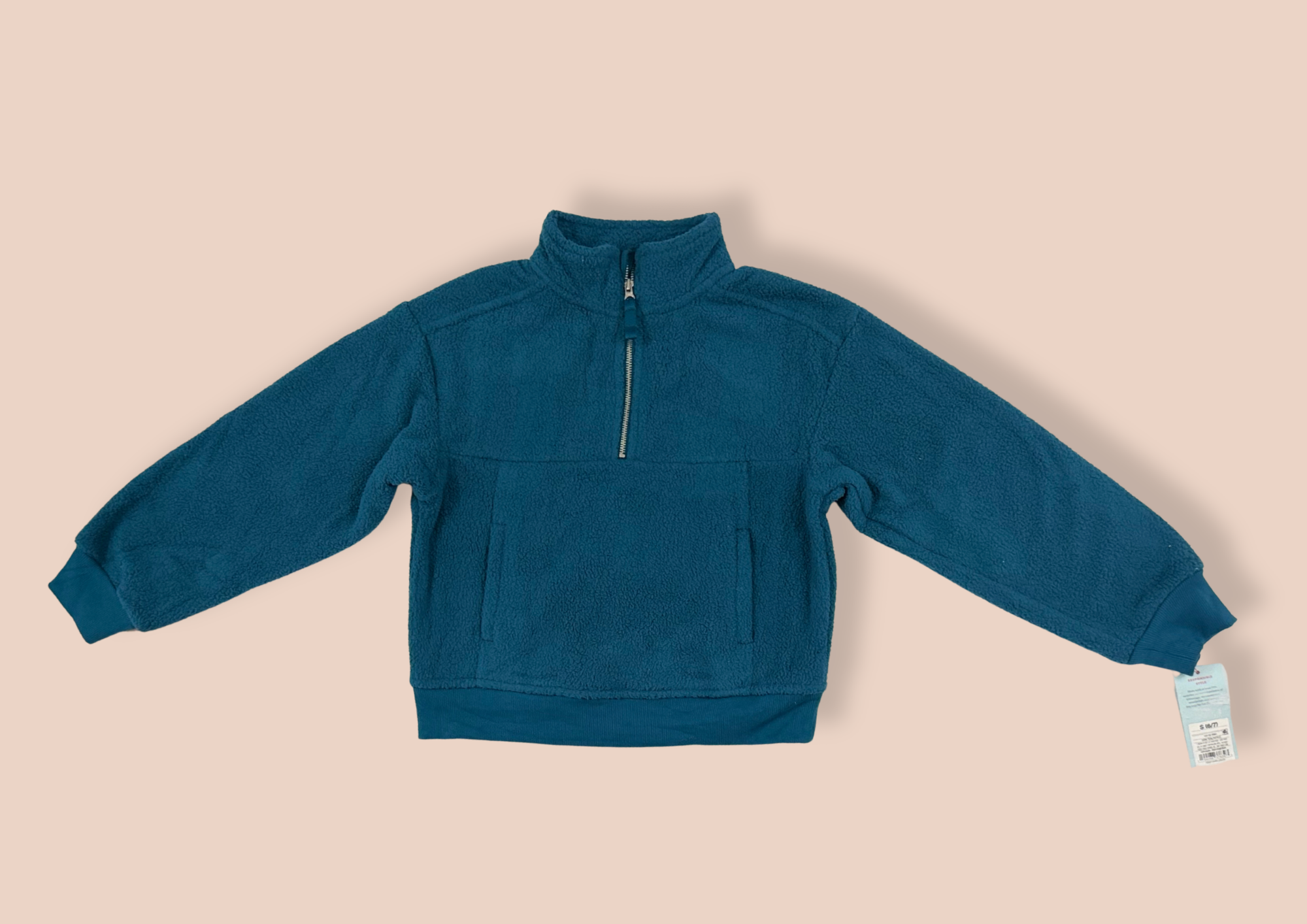 Sudadera borrega azul — foto 2